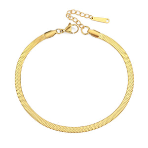 Herringbone Anklet