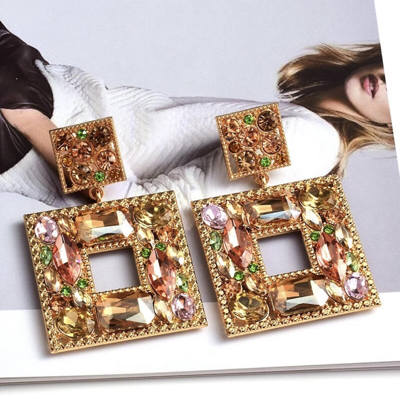 Glam Drop Earrings