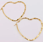 Load image into Gallery viewer, Heart-Less Hoops
