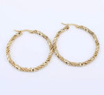 Load image into Gallery viewer, Shanti Hoops
