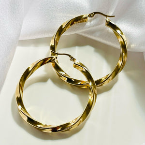 Volute Hoops