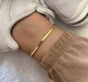 Herringbone Anklet